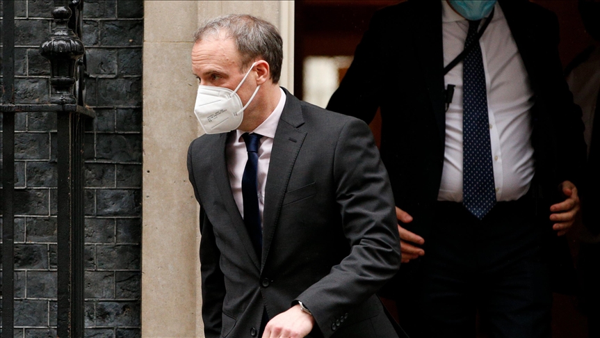 İngiltere Dışişleri Bakanı Raab, Kıbrıs konferansının müzakerelerin yeniden başlamasına fırsat sunduğunu belirtti