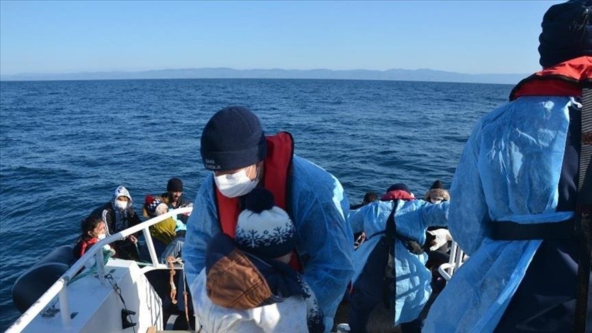 Turkey rescues 53 asylum seekers in Aegean Sea