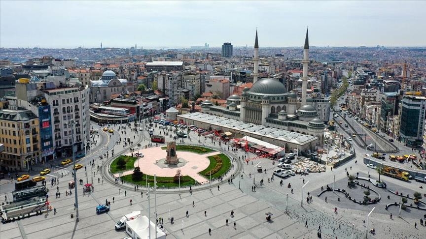 مسجد جدید میدان تقسیم استانبول آخرین جمعه ماه رمضان افتتاح می‌شود