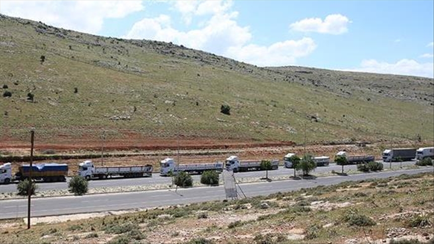 UN sends 65 truckloads of aid to Idlib in NW Syria