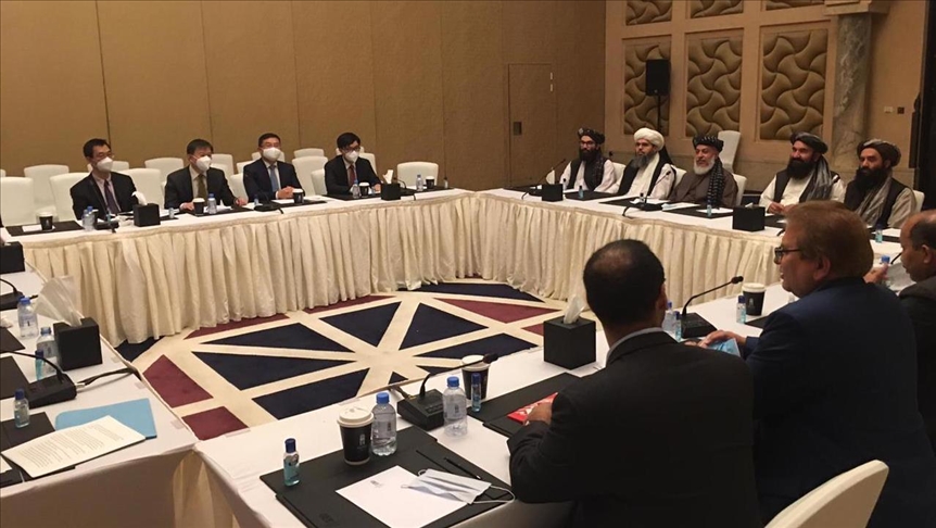 Extended 'Troika' urge Taliban to shun violence