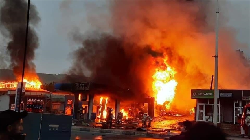При пожаре на АЗС в Душанбе пострадали 29 человек  