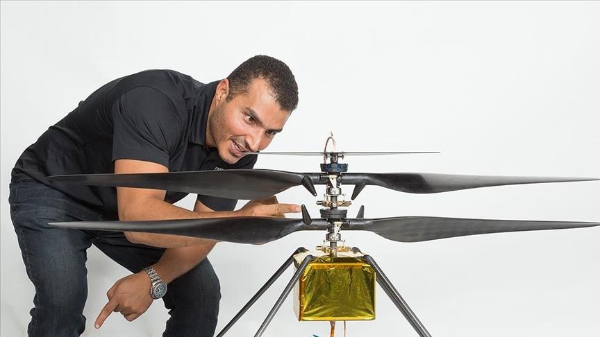 Палестински инженер зад летот на мини-хеликоптерот на Марс