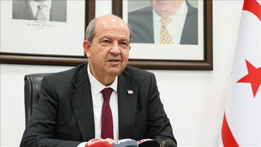 KKTC Cumhurbaşkanı Tatar'dan "Anastasiadis küstah görmek istiyorsa aynaya bakmalı" yanıtı