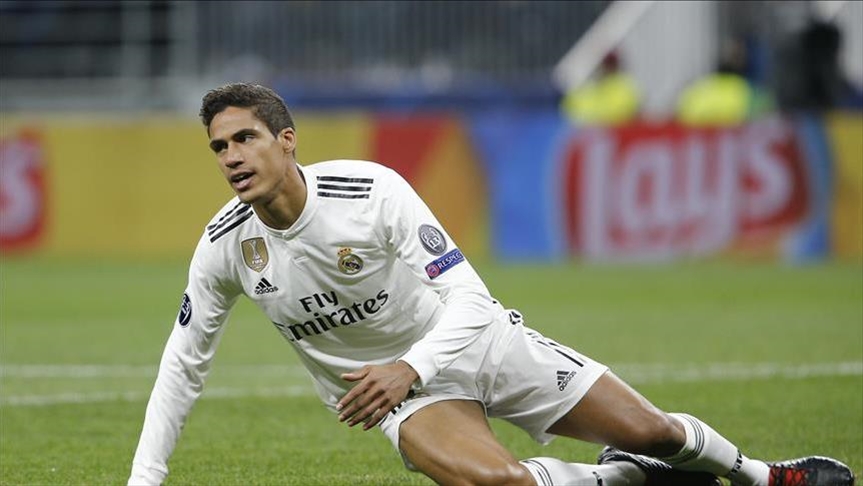 Real Madrid defender Varane suffers muscle injury