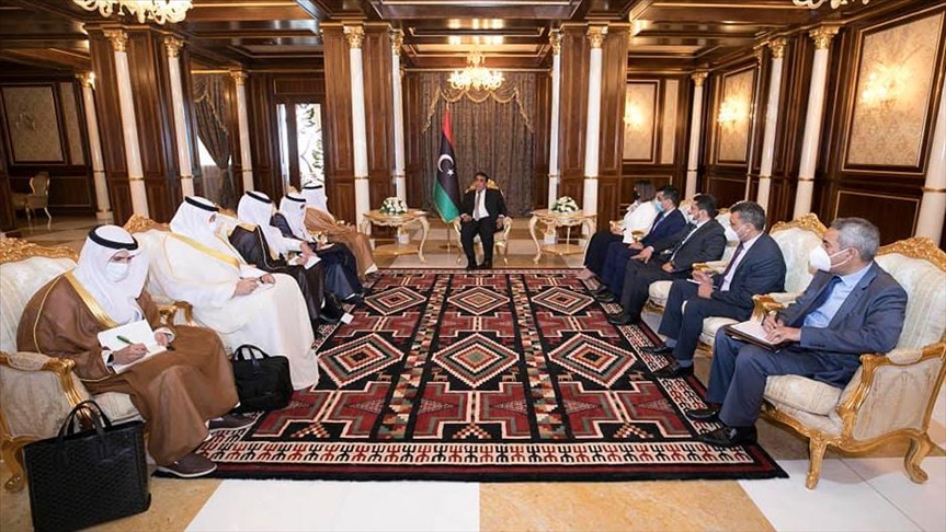 ليبيا.. الصباح يلتقي الدبيبة ويدعو المنفي لزيارة الكويت
