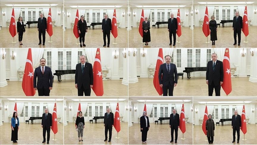 أردوغان يتناول وجبة الإفطار مع معلمين