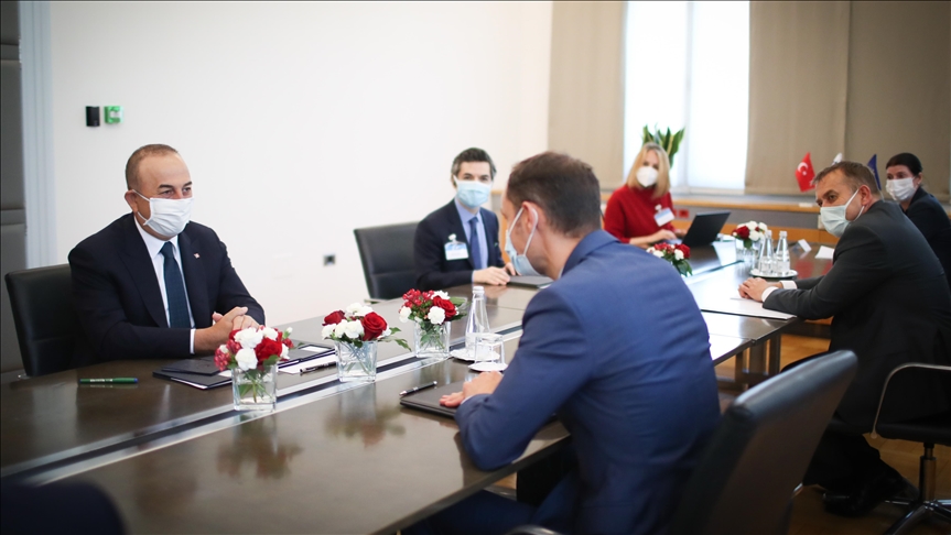 Çavuşoğlu takohet me homologun e tij slloven Logar