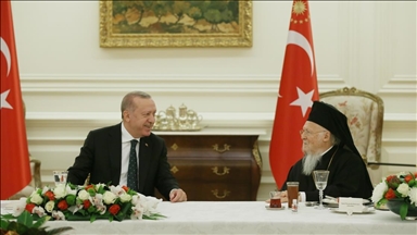 Cumhurbaşkanı Erdoğan azınlık cemaatlerinin temsilcileriyle iftar yaptı