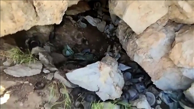 Pençe operasyonlarında tespit edilen sığınak, silah ve mühimmatın imha görüntüleri paylaşıldı