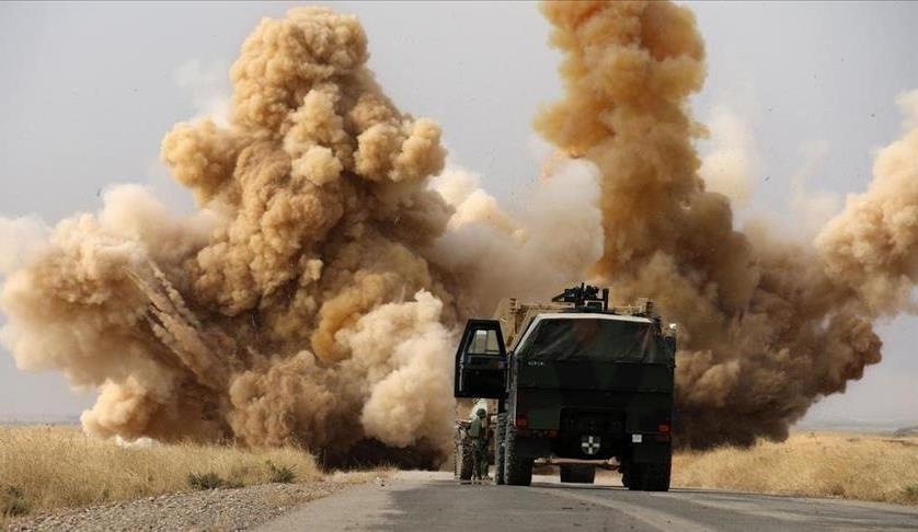 تفجير يستهدف رتل إمدادات للتحالف غربي العراق