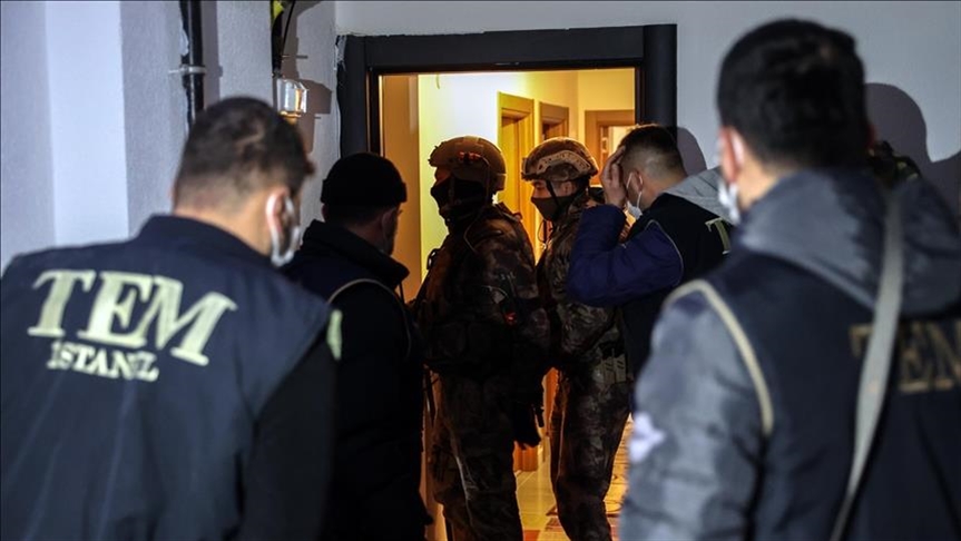 8 Daesh/ISIS terror suspects nabbed in Istanbul