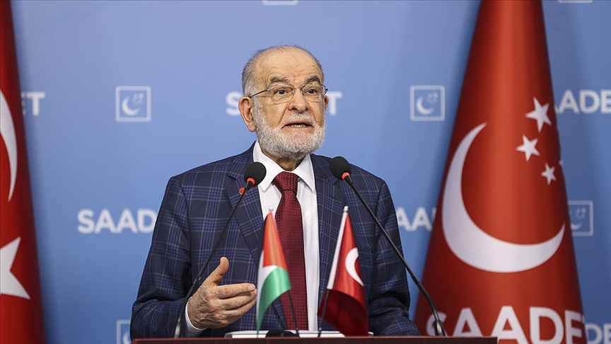 Saadet Partisi Genel Başkanı Karamollaoğlu'dan İsrail'in Mescid-i Aksa'ya yönelik saldırılarına tepki