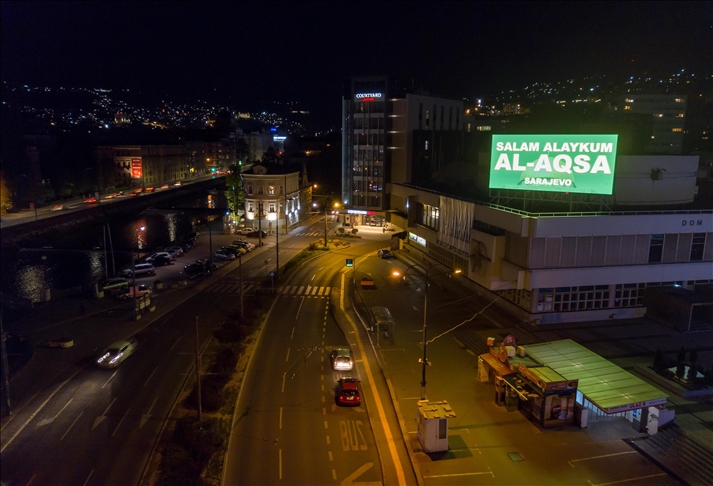 "Salam alaykum Al-Aqsa": Podrška iz Sarajeva za narod Palestine