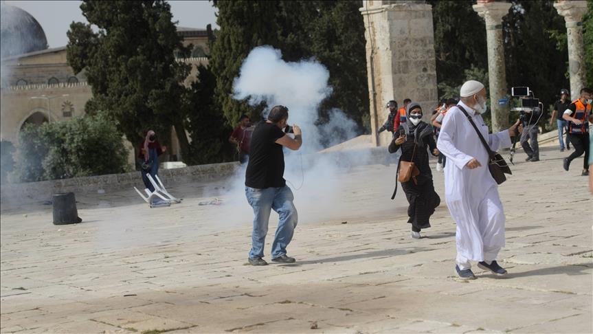 Événements d'Al-Aqsa : la police israélienne annonce 9 blessés parmi ses rangs