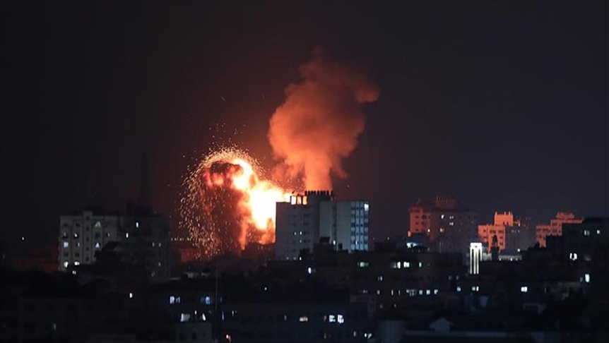 Israel inició ataques aéreos sobre Gaza