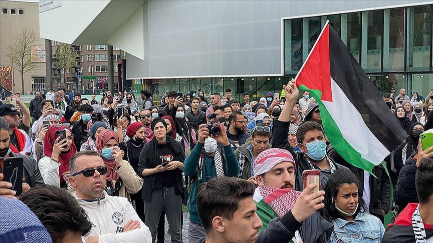 İsrail'in Filistinlilere yönelik saldırıları birçok ülkede protesto edildi