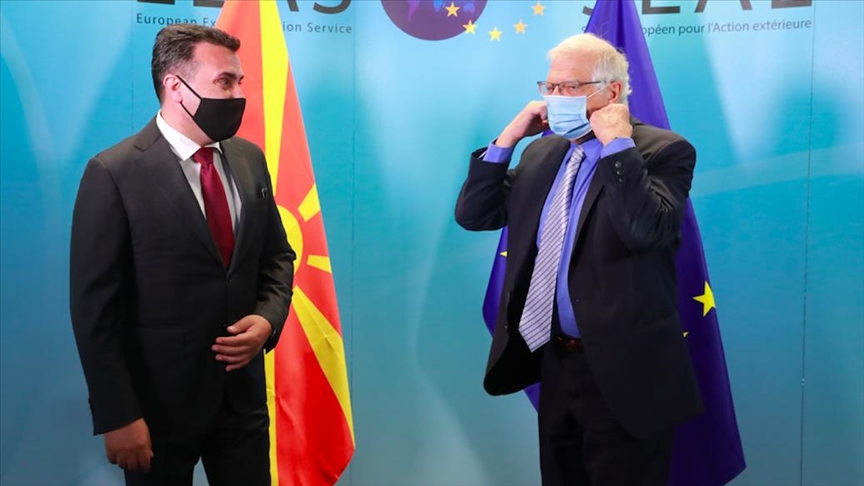 Заев на средба со Борел: „Северна Македонија ги исполни потребните услови за да ги започне преговорите"