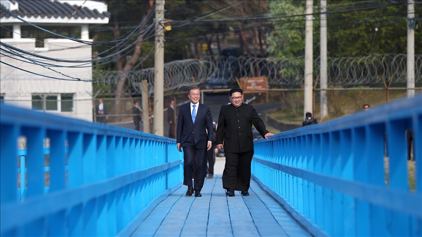 South Korea’s Moon vows to restore dialogue with North