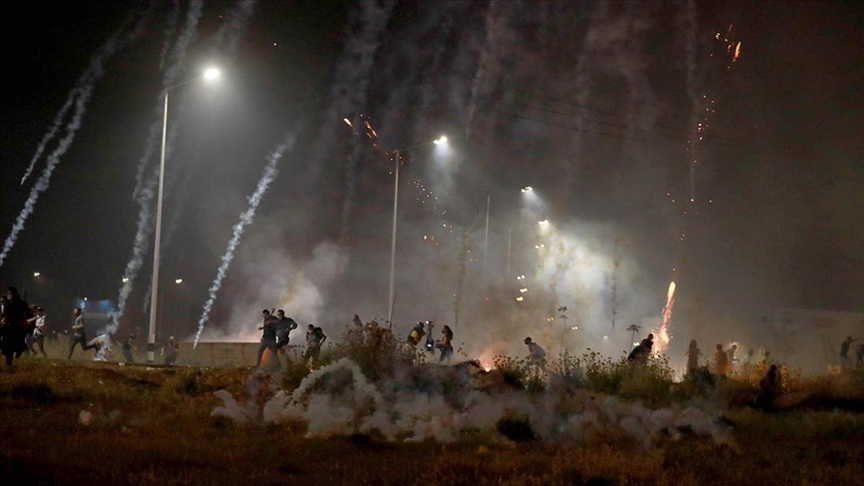 İsrail askerlerinden Filistinlilerin Batı Şeria'daki protestosuna müdahale: 13 yaralı