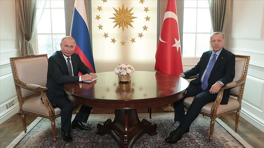 Эрдоган обсудил с Путиным ситуацию в Палестине
