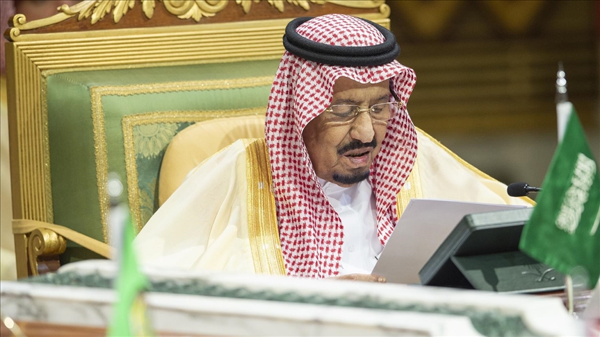 Saudi monarch expresses support for Palestinian people