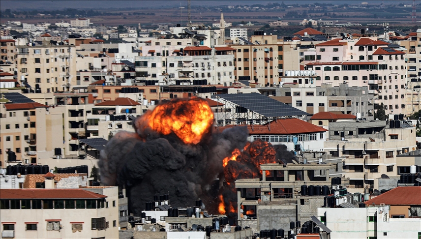 9 إصابات إثر قصف إسرائيلي على منزل في غزة 