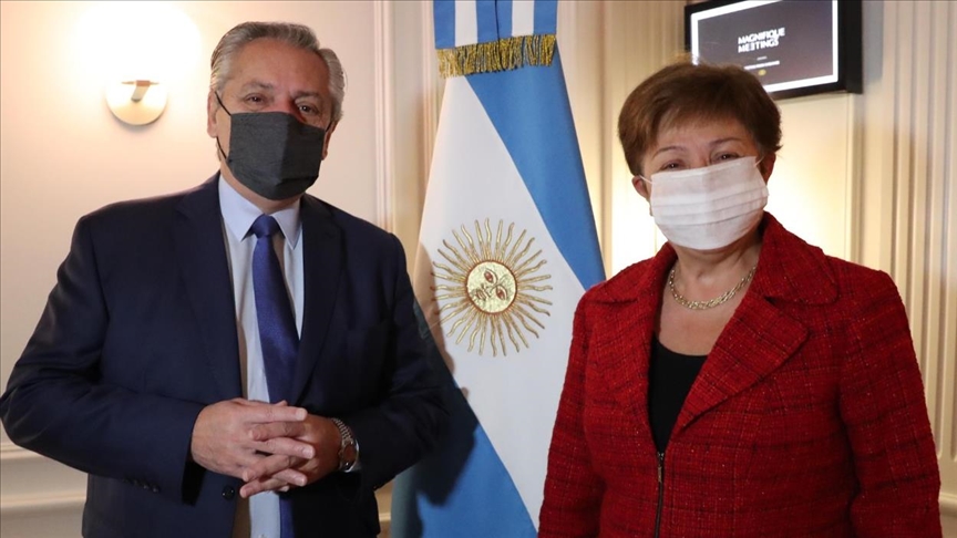 Presidente de Argentina se reunió con la directora del Fondo Monetario Internacional