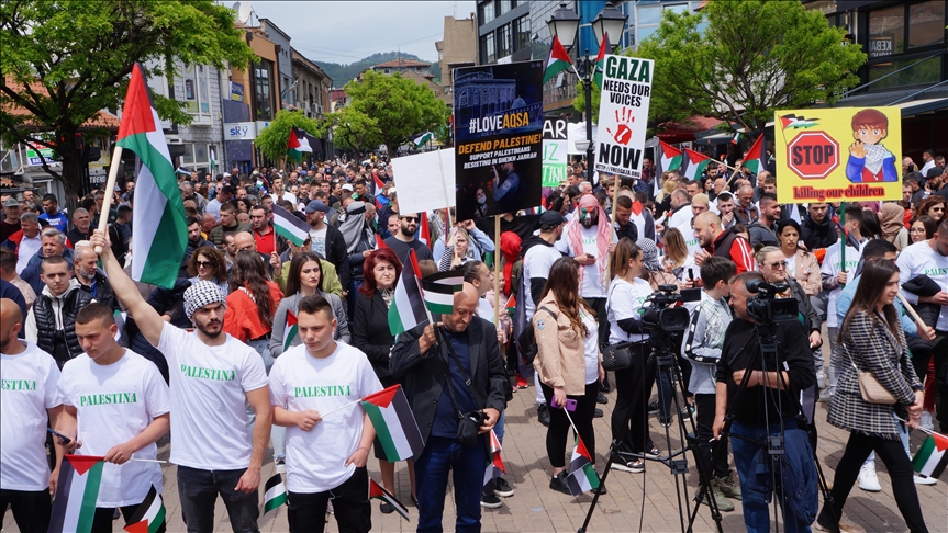 Novi Pazar: Održan skup podrške narodu Palestine