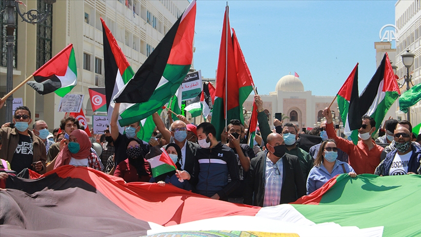 تونس.. المئات يتضامنون مع الفلسطينيين في صفاقس