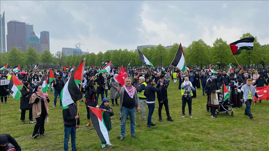 U Holandiji protesti zbog izraelskih napada na Palestinu
