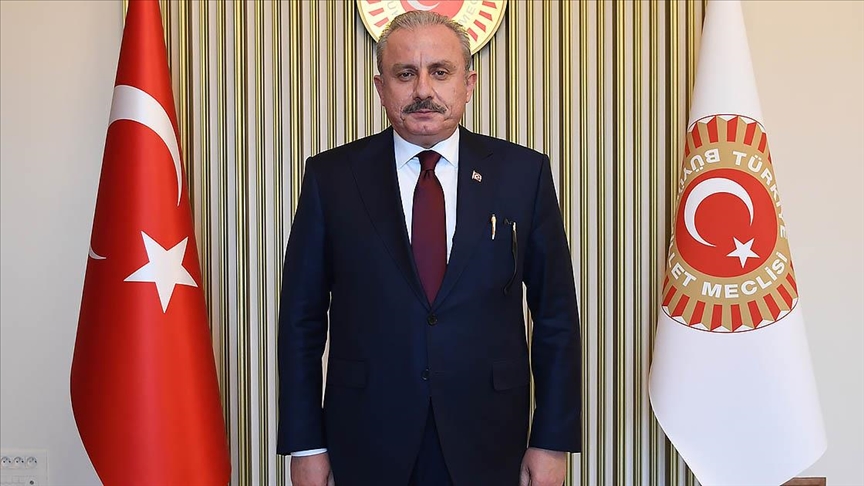 TBMM Başkanı Şentop, Kazakistan Senato Başkanı Ashimbayev ve Katar Şura Meclisi Başkanı El Mahmud ile bayramlaştı
