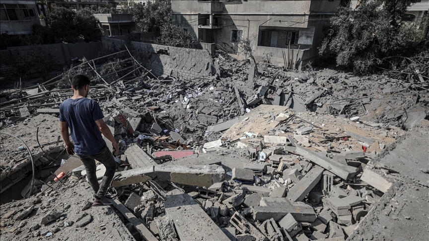 ‘Israeli attacks leave 10,000 civilians displaced in Gaza’