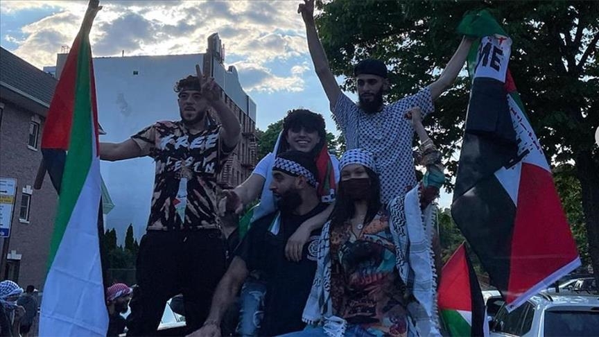 Supermodel Bella Hadid protests in the streets of New York in support of  Palestinians - GulfToday