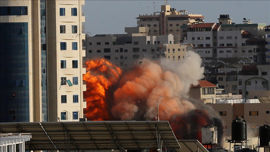 Death toll of Israeli attacks on Gaza hits 212, including 61 children