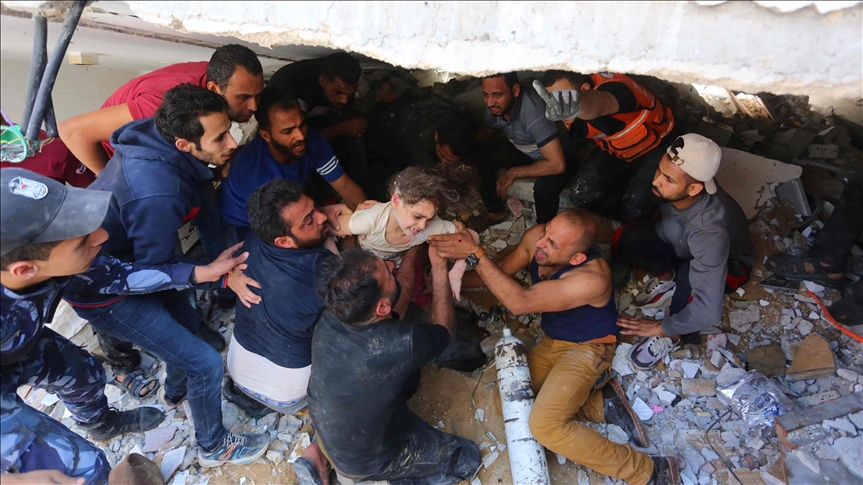 Los niños palestinos han sido las víctimas más indefensas de los ataques israelíes