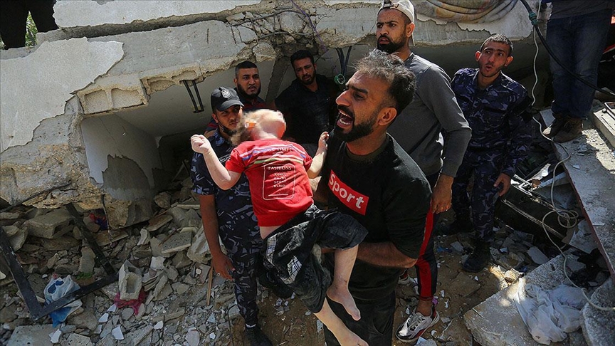 Palestinian children defenseless in face of Israeli attacks