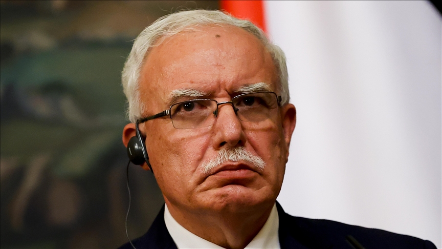 Filistin Dışişleri Bakanı Maliki, İsrail'in saldırılarının soruşturulması için UCM Savcılığı'na mektup yolladı