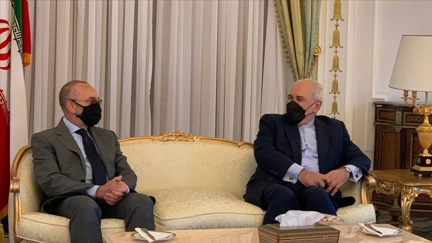 ظریف با رئیس کمیسیون سیاست خارجی سنای ایتالیا دیدار کرد
