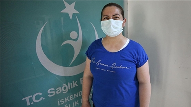 Kovid-19'u yenen ebe Çanlı: Ciğerlerinize sanki iğne batmış gibi oluyor