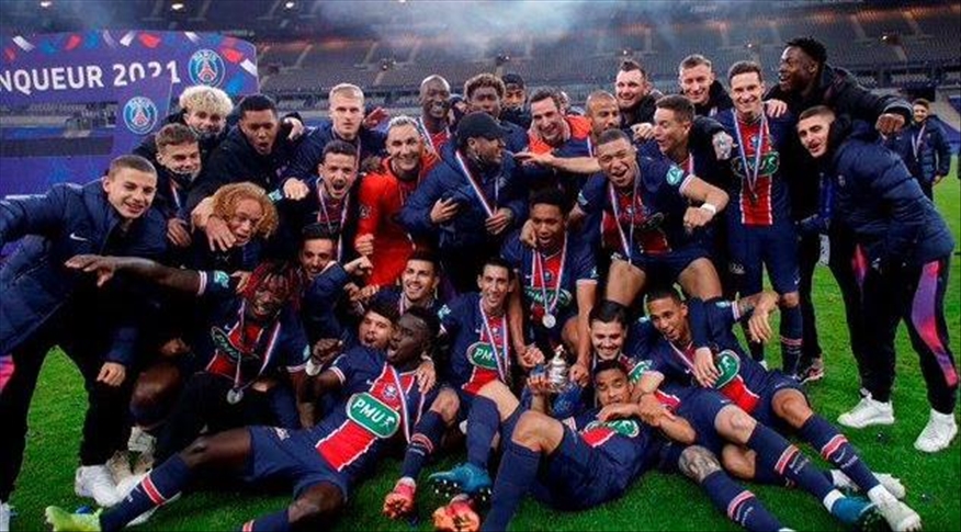 erosie Emigreren stropdas Paris Saint-Germain crowned French Cup winners
