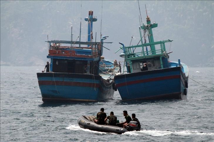 Indonesia tangkap enam kapal Vietnam di Laut Natuna Utara