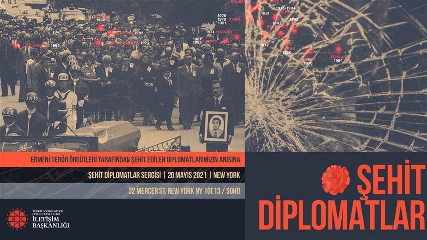 Exhibition on Turkish diplomats killed by Armenian terrorists opens in NY