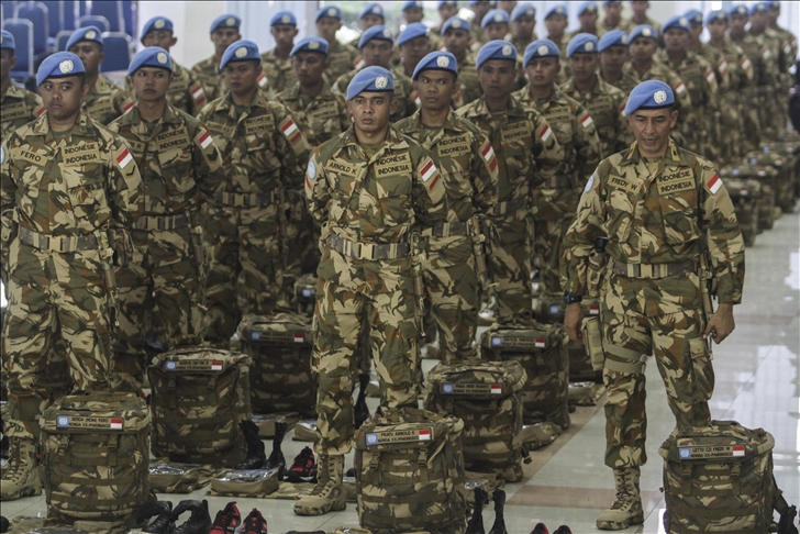 37 milisi Kongo menyerahkan diri kepada Pasukan Perdamaian PBB dari TNI