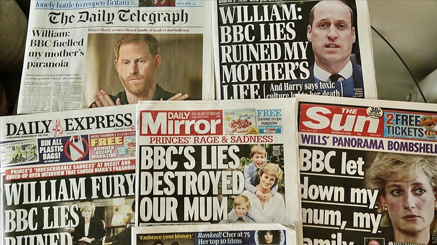 Prens William ve Prens Harry, BBC'yi 'anneleri Prenses Diana'nın ölümüne katkı yapmak'la suçladı