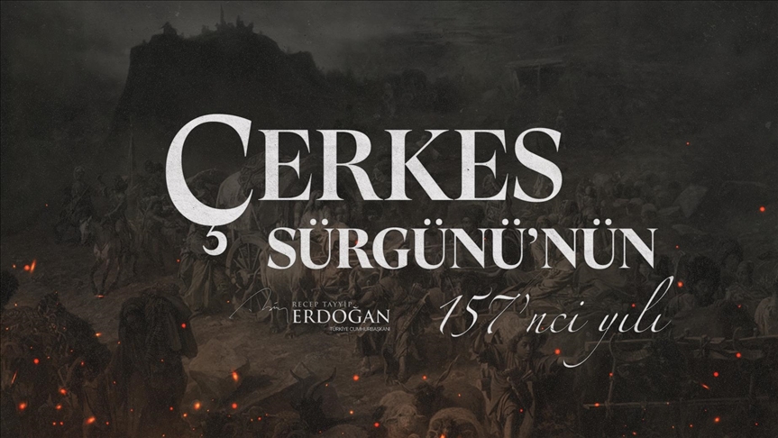 Эрдоган распространил послание по случаю годовщины депортации черкесов