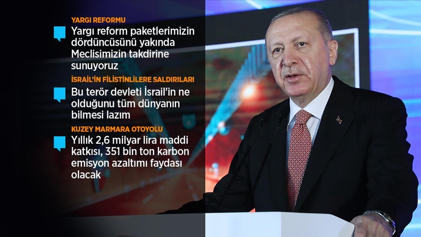 Cumhurbaşkanı Erdoğan: Kanal İstanbul tarihe damga vuracak bir eser olarak ülkemizin iftihar tablosunda yerini alacak