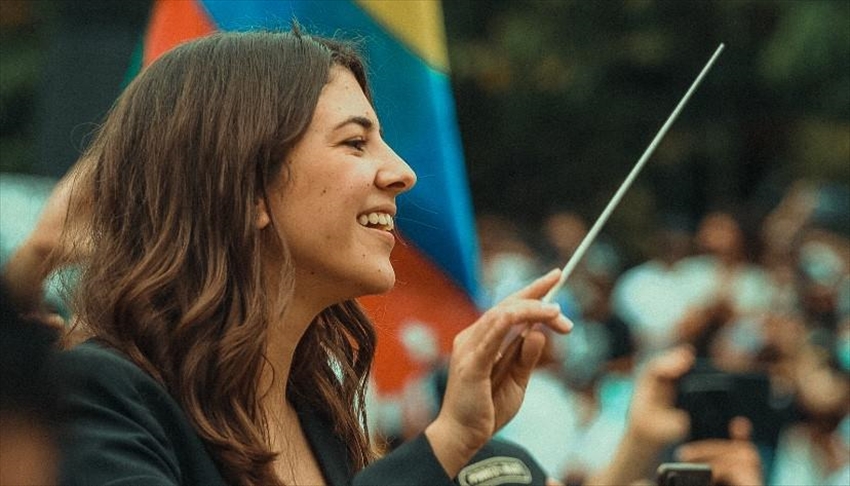 Susana Boreal, la directora que revolucionó la música en las manifestaciones del paro nacional en Colombia
