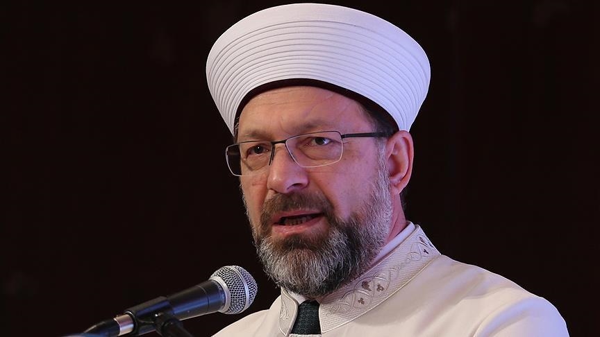 Diyanet İşleri Başkanı Erbaş: İslamofobi, içinde ırkçılık barındıran bir İslam düşmanlığıdır