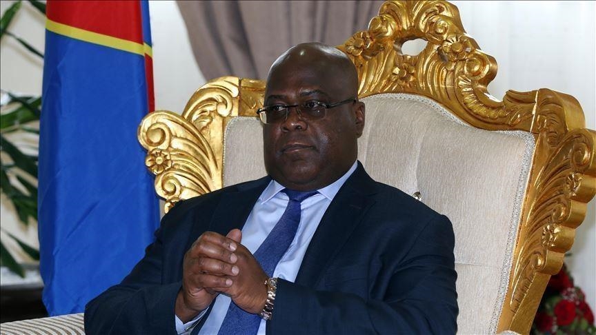 DR Congo president cuts Europe trip short due to volcanic eruption